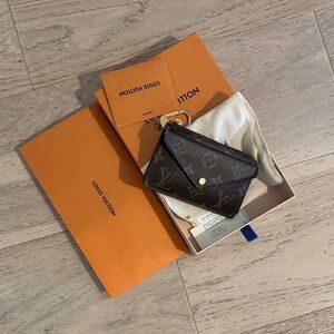 Louis Vuitton Brown and Tan cardholder